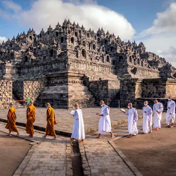 Borobudur — Mahayana Buddhist temple