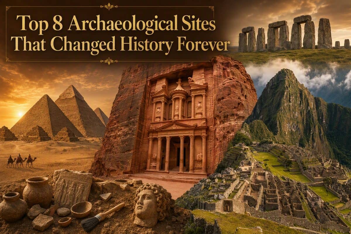 Top 8 Archaeological Sites That Changed History Forever
