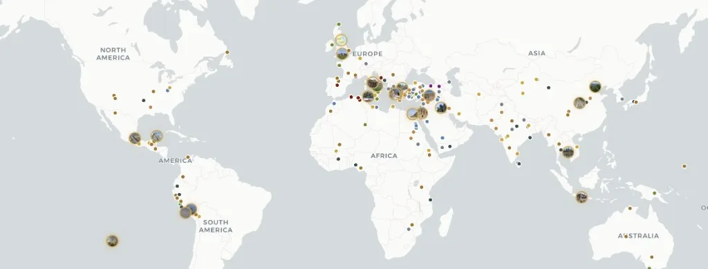 Preview of the Atlas Anatolia interactive ancient world map