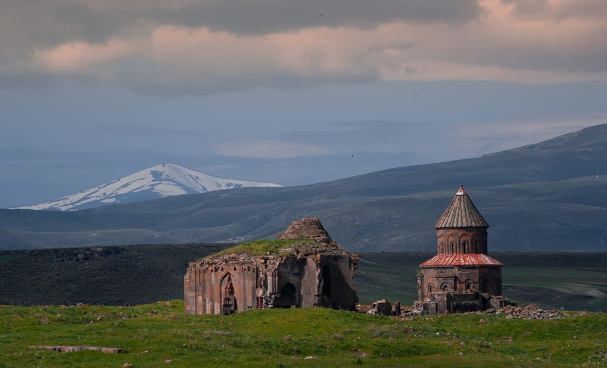 Ruins of the medieval city of Ani