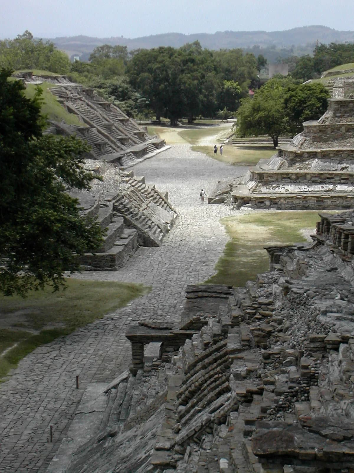 Meksika, Veracruz, El Tajin'deki altı katmanlı Nişler Piramidi