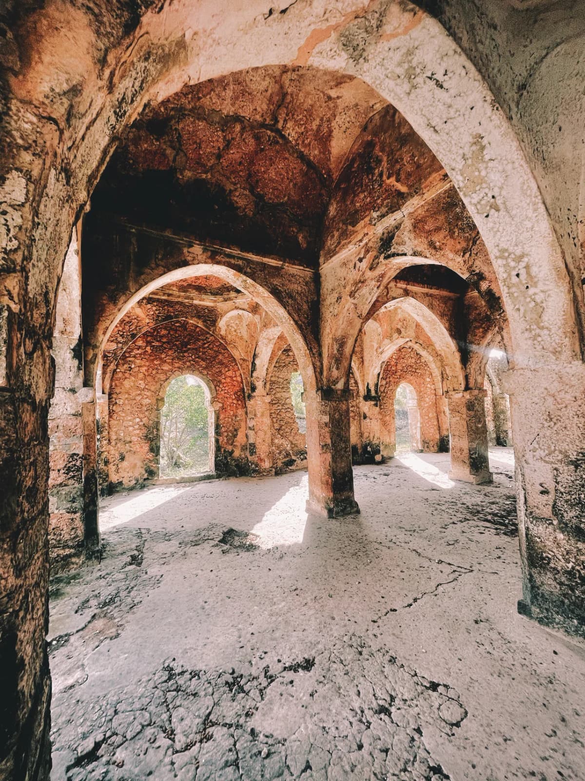 Tanzanya, Kilwa Kisiwani Ulu Camii'nin tonozlu mercan taşı nefi