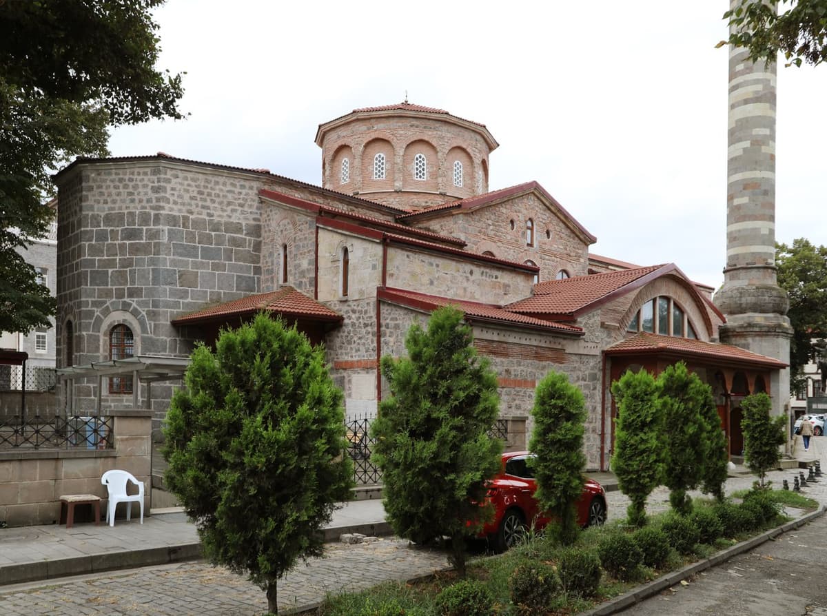The Hagia Sophia of Trabzon with its 13th-century Byzantine frescoes