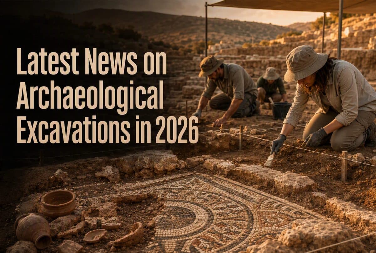 Latest News on Archaeological Excavations in 2026