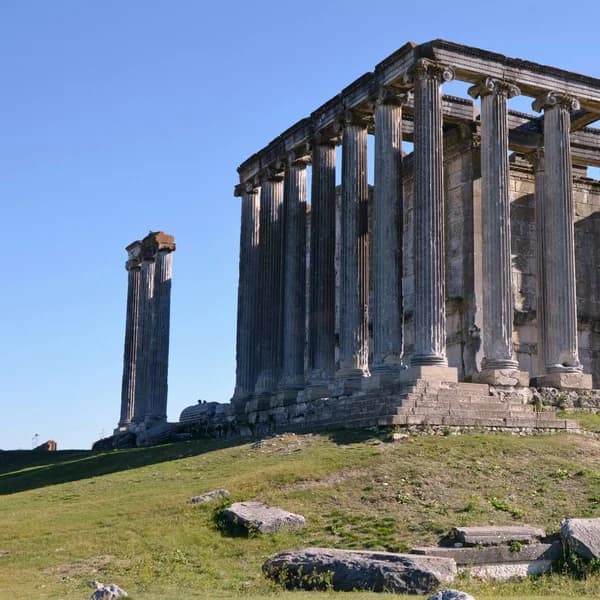 The Temple of Zeus at Aizanoi, the best-preserved in Anatolia