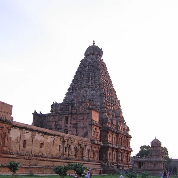 Granite vimana of the Brihadisvara Temple at Thanjavur, Tamil Nadu