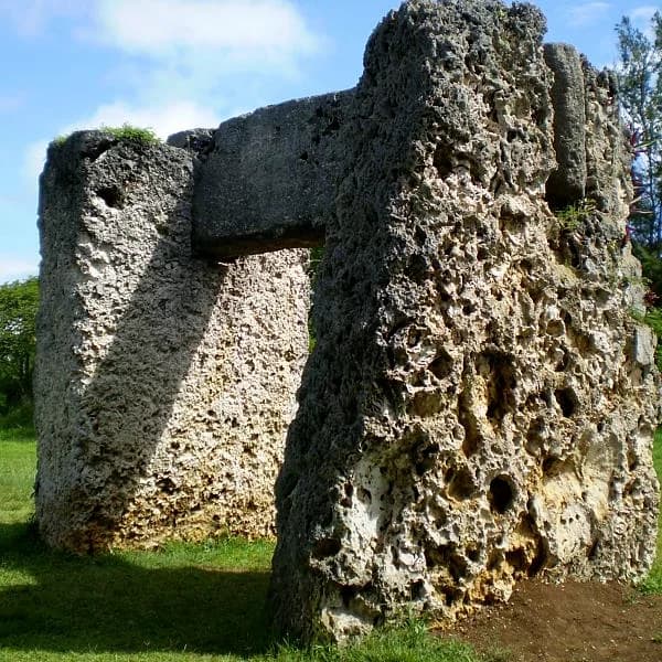 The coral limestone trilithon of Ha'amonga a Maui, Tongatapu, Tonga