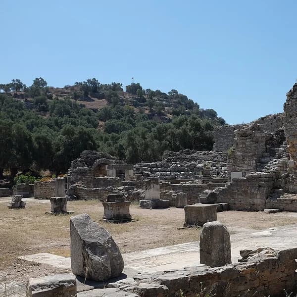 Ruins of Iasus on the Aegean coast