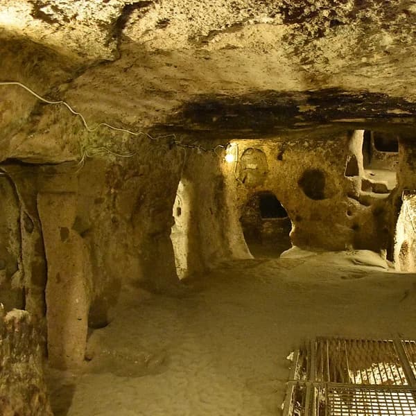 Kaymaklı underground city tunnels