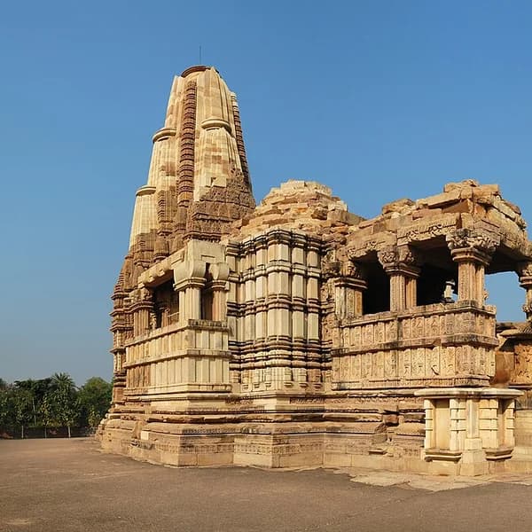 The Kandariya Mahadeva temple at Khajuraho, Madhya Pradesh, India