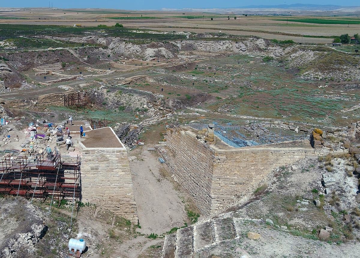 The tumulus of King Midas at Gordion