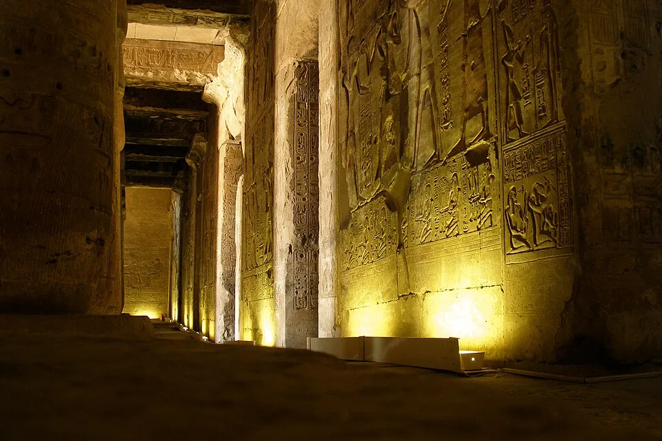 Tempio di Seti I, Interno, Abido, Egitto