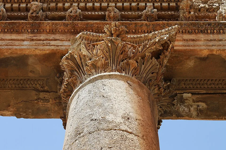 Baalbek - temple de Jupiter - chapiteau