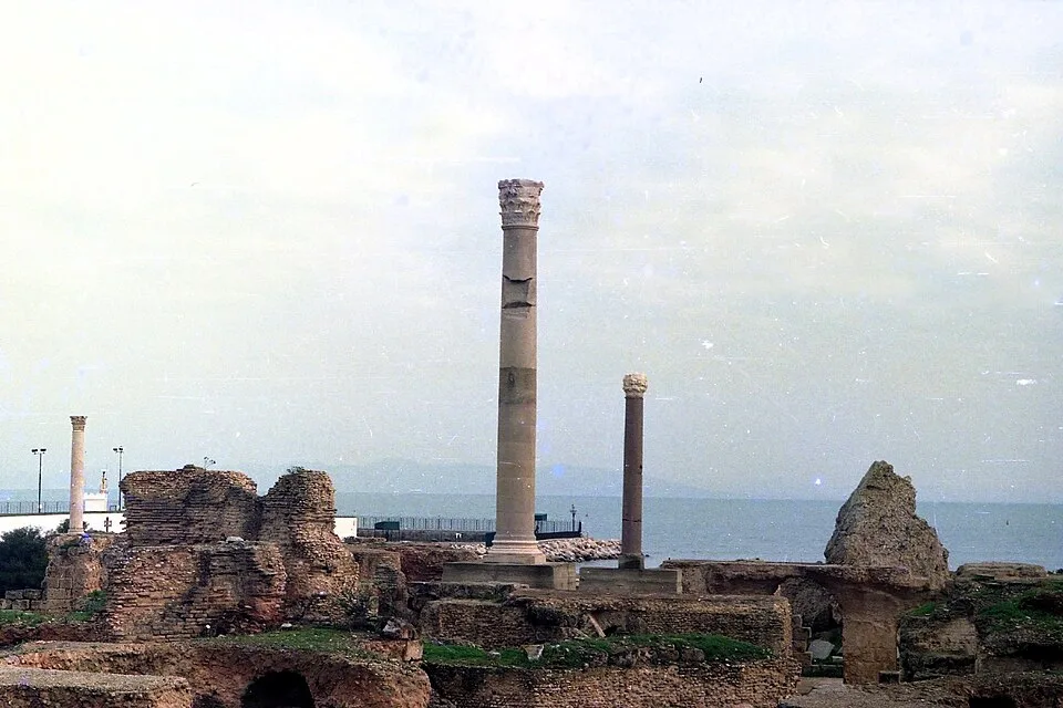 01996 01434 Ruins of Antonine Baths at Carthage