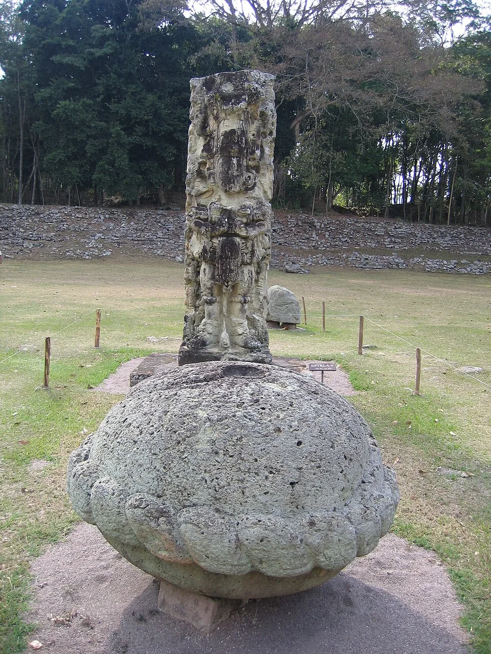 Copán Maya stelae