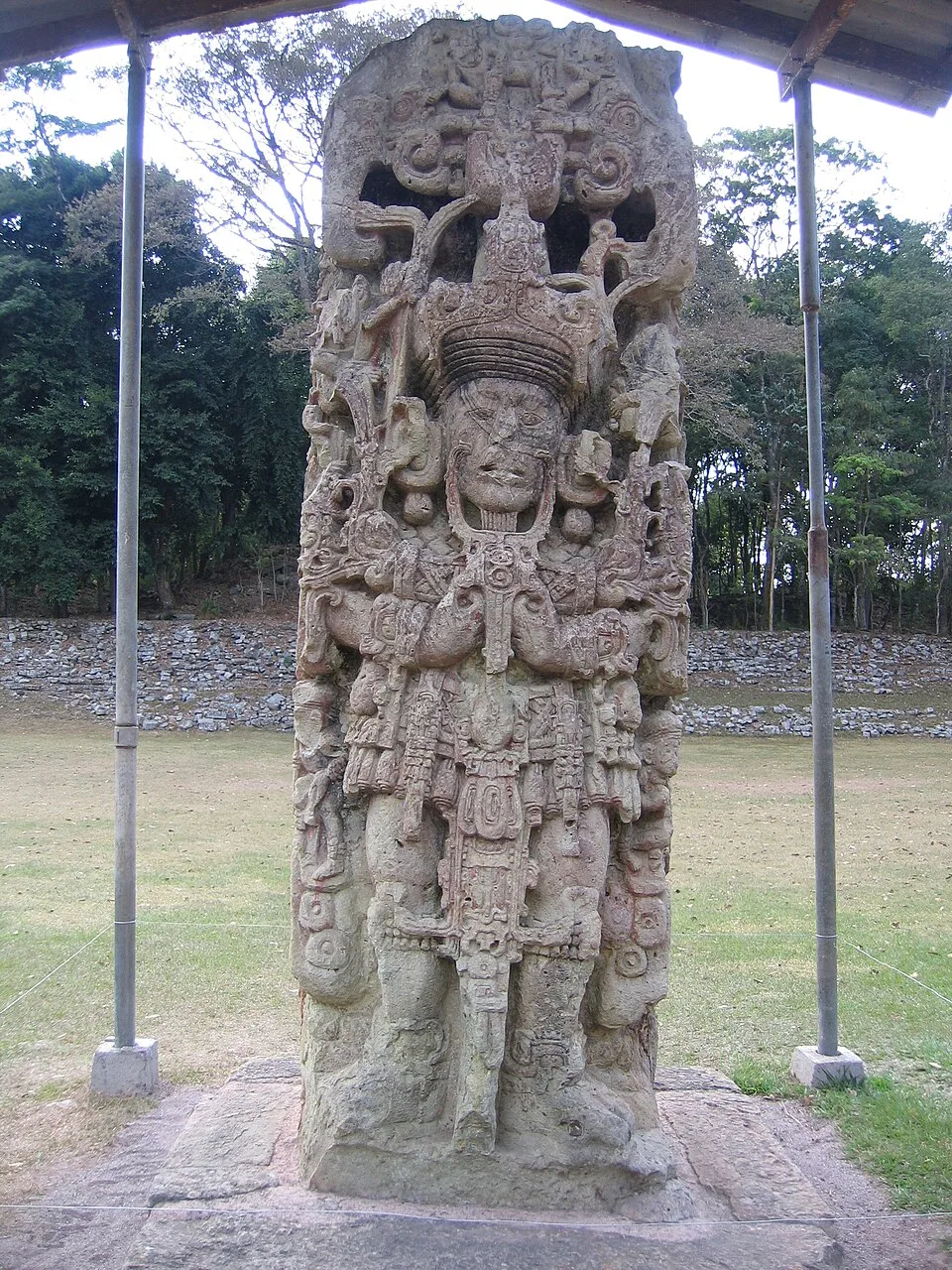 Copán Maya stelae 2