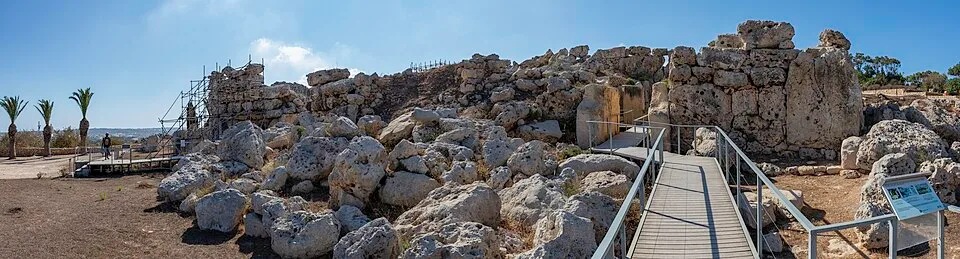 Templo de Ġgantija, isla de Gozo, Malta, 2021-08-23, DD 19-24 PAN