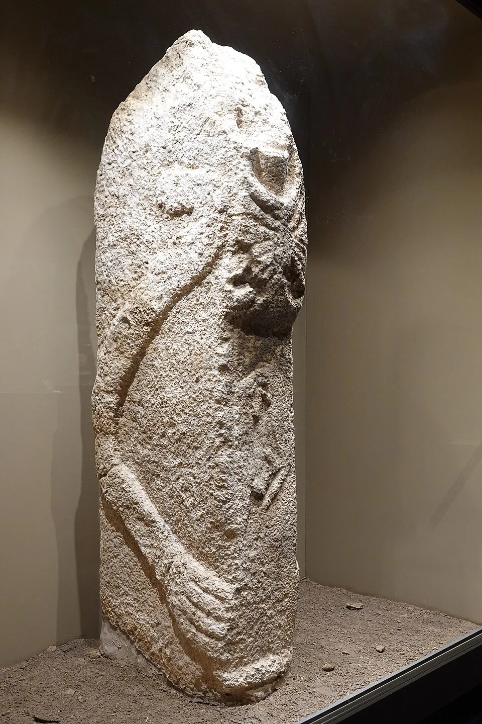 Karahan Tepe stela. Şanlıurfa - Archeology Museum, July 2025