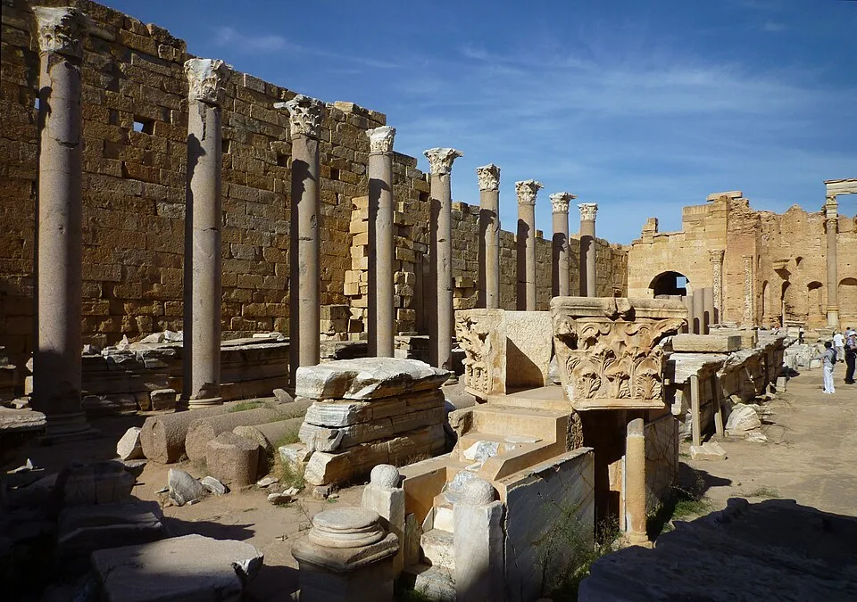 Leptis Magna - Severan Basilika