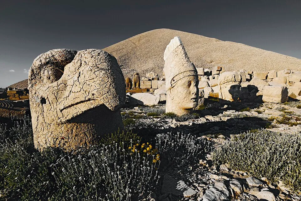 Ancient Ruins on Mountain Nemrut