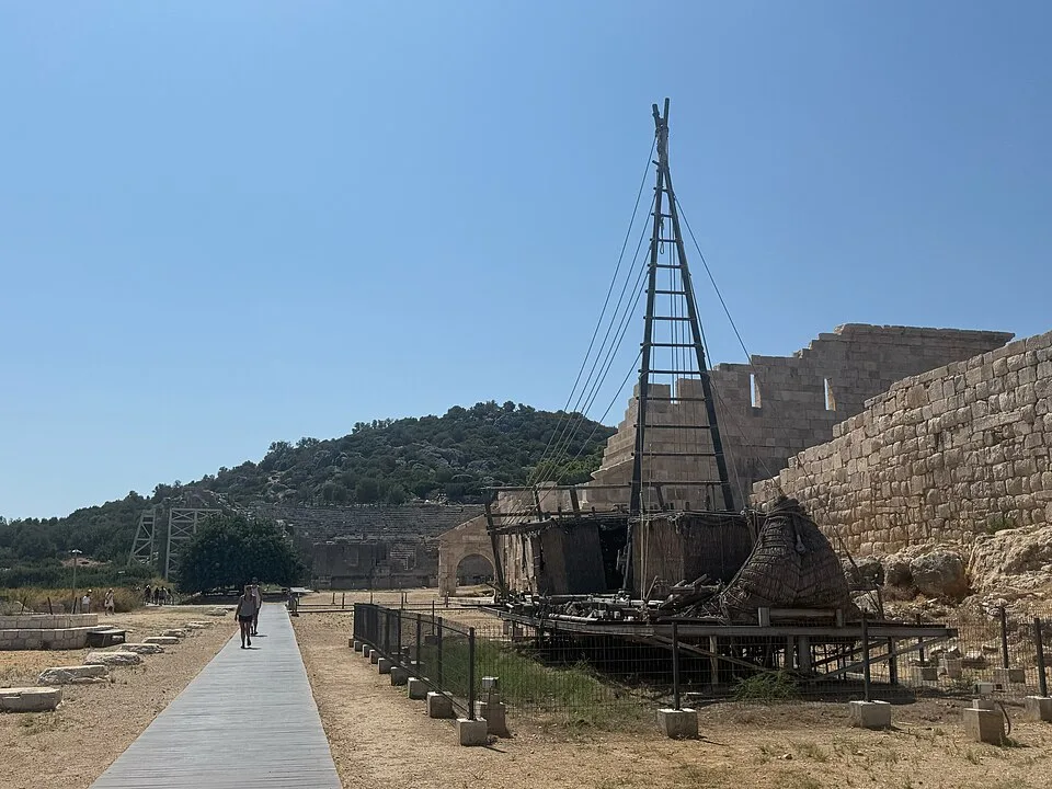 Ruins of Patara, capital of Lycia, Turkey