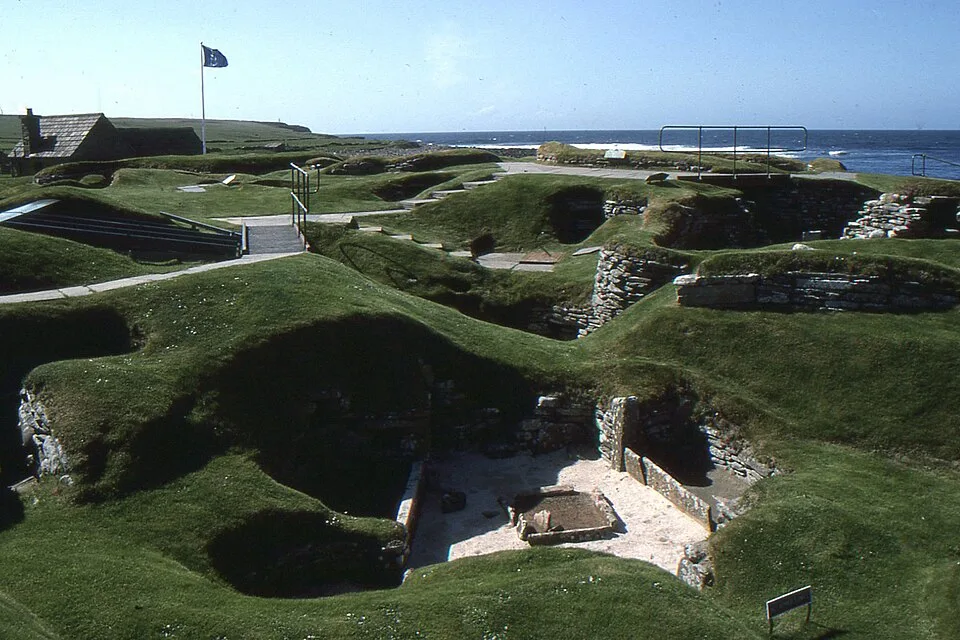 Skara Brae neolithic village, Mainland, Orkney - geograph.org.uk - 3186326