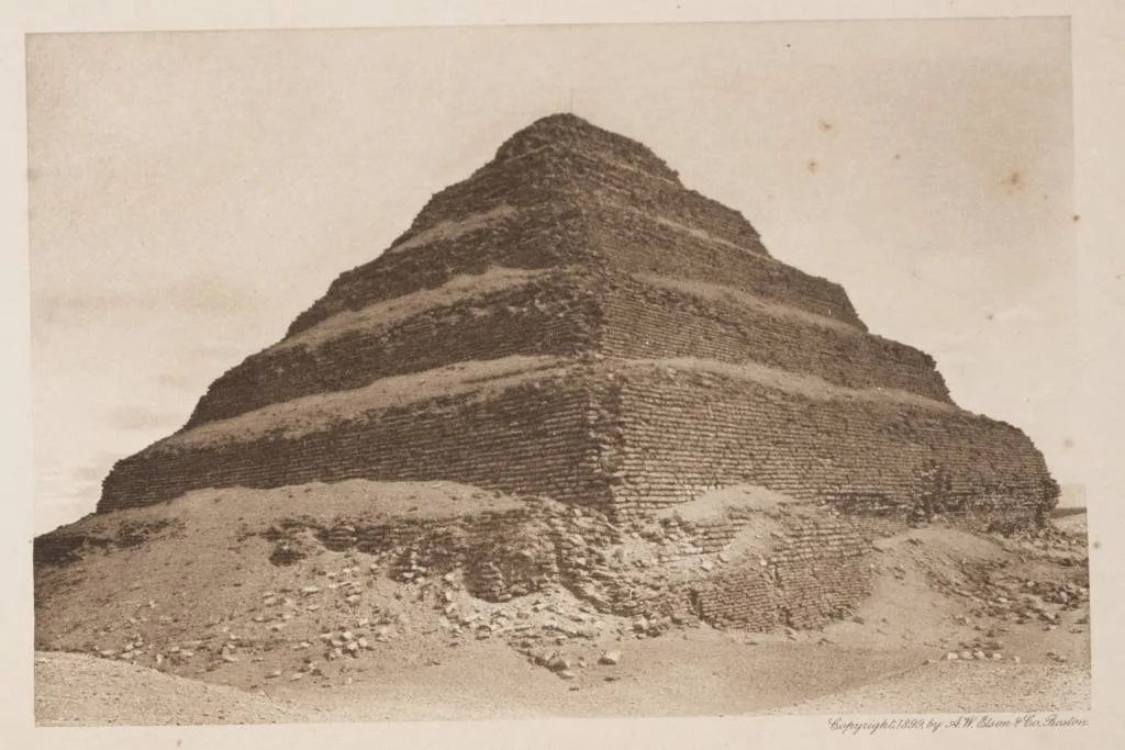 The Step Pyramid of Saqqara 1905 - TIMEA