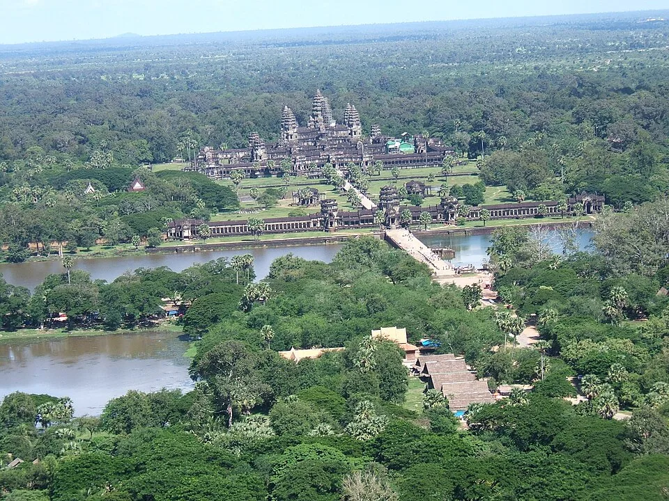 Angkor Wat aerial view 7294722974