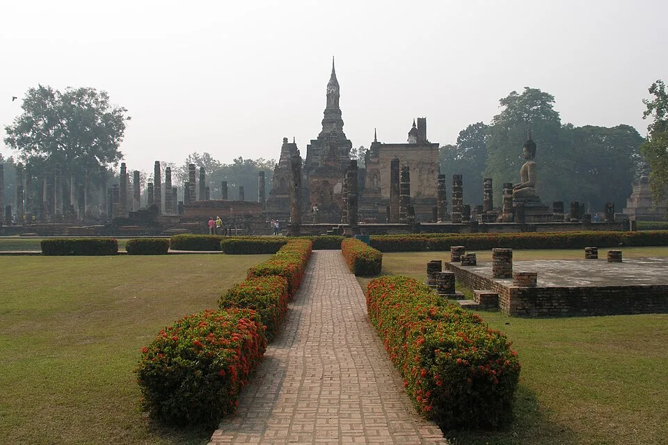 Sukhothai, Wat Mahathat, Thailand