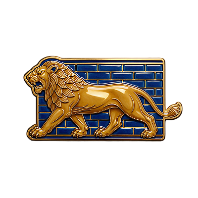 The Ishtar Lion — Babylon Collectible Enamel Pin