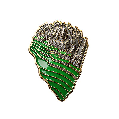 Citadel in the Clouds — Machu Picchu Collectible Enamel Pin