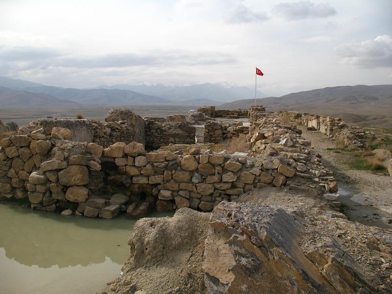 Urartian fortress ruins at Çavuştepe