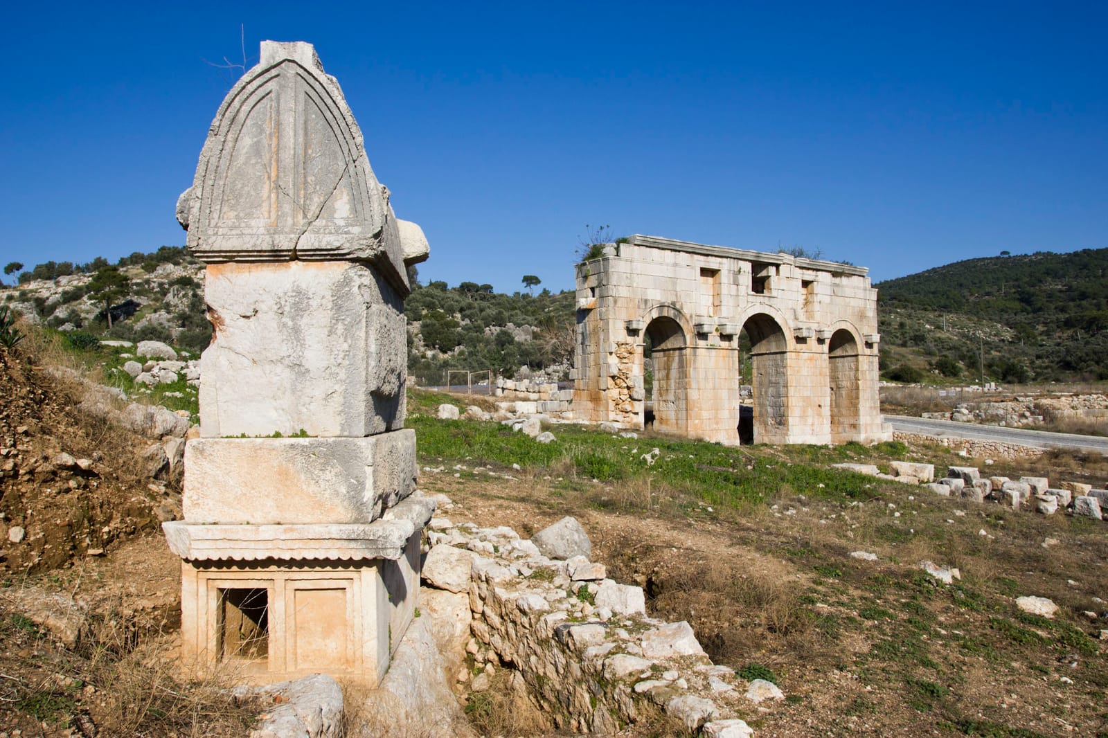 Walking the Lycian Way: Where Ancient Tombs Meet the Mediterranean