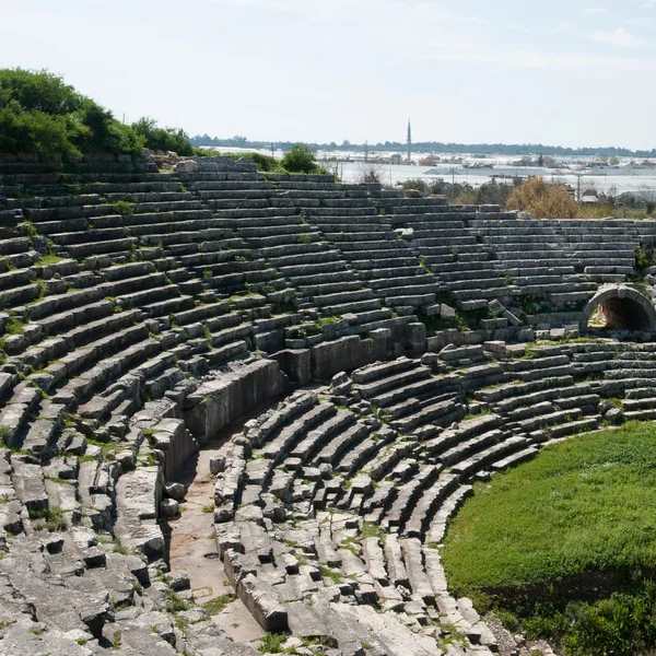 Hellenistic theatre ruins at Letoon sanctuary