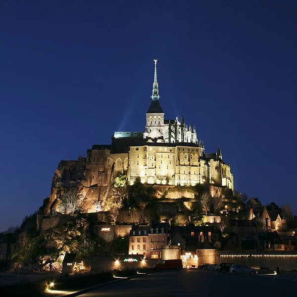 Mont-Saint-Michel at high tide